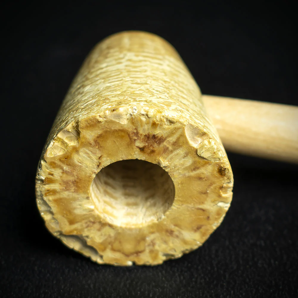 Missouri Meerschaum Mark Twain Corn Cob Pipe - Bent - Image 5