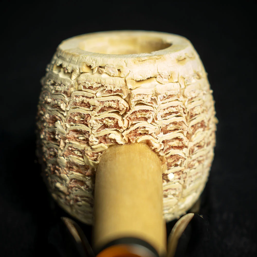 Missouri Meerschaum Natural Morgan Corn Cob Pipe - Image 7