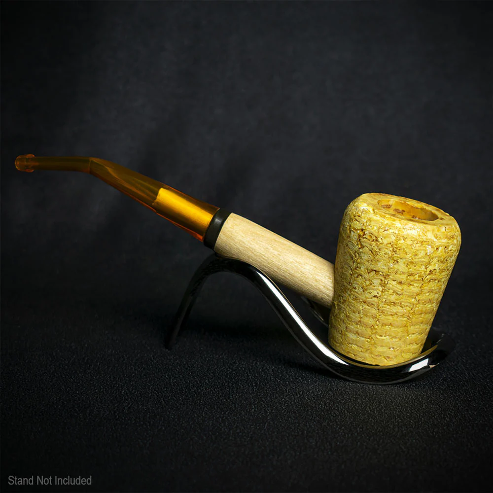 Missouri Meerschaum Original Legend Corn Cob Pipe - Bent - Image 3