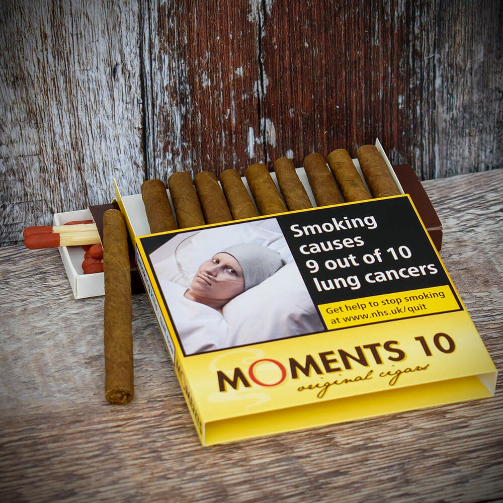 Moments Original Miniature Cigars - Pack of 10 - Image 2