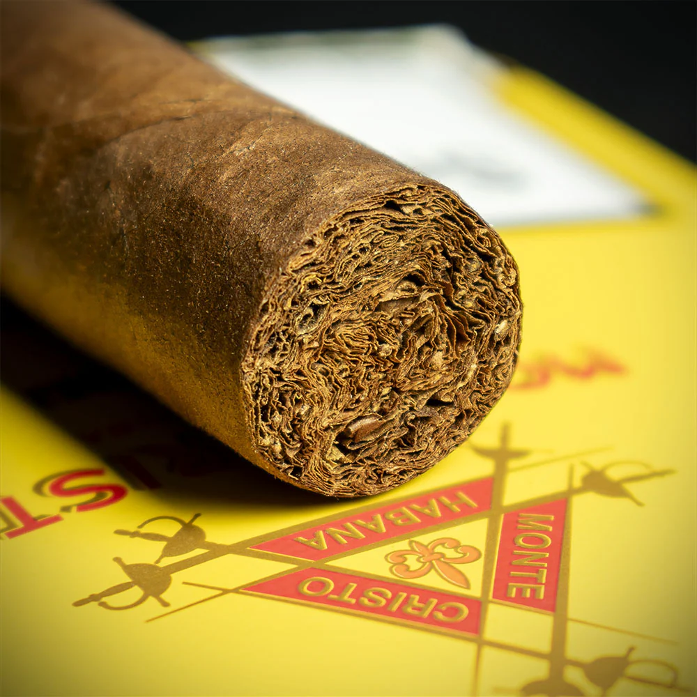 Montecristo Media Corona Cuban Cigars - Tin of 5 - Image 5