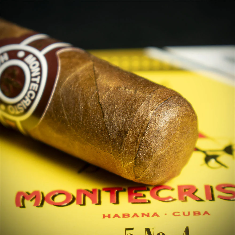 Montecristo No.4 Cuban Cigars - 5 Pack - Image 4