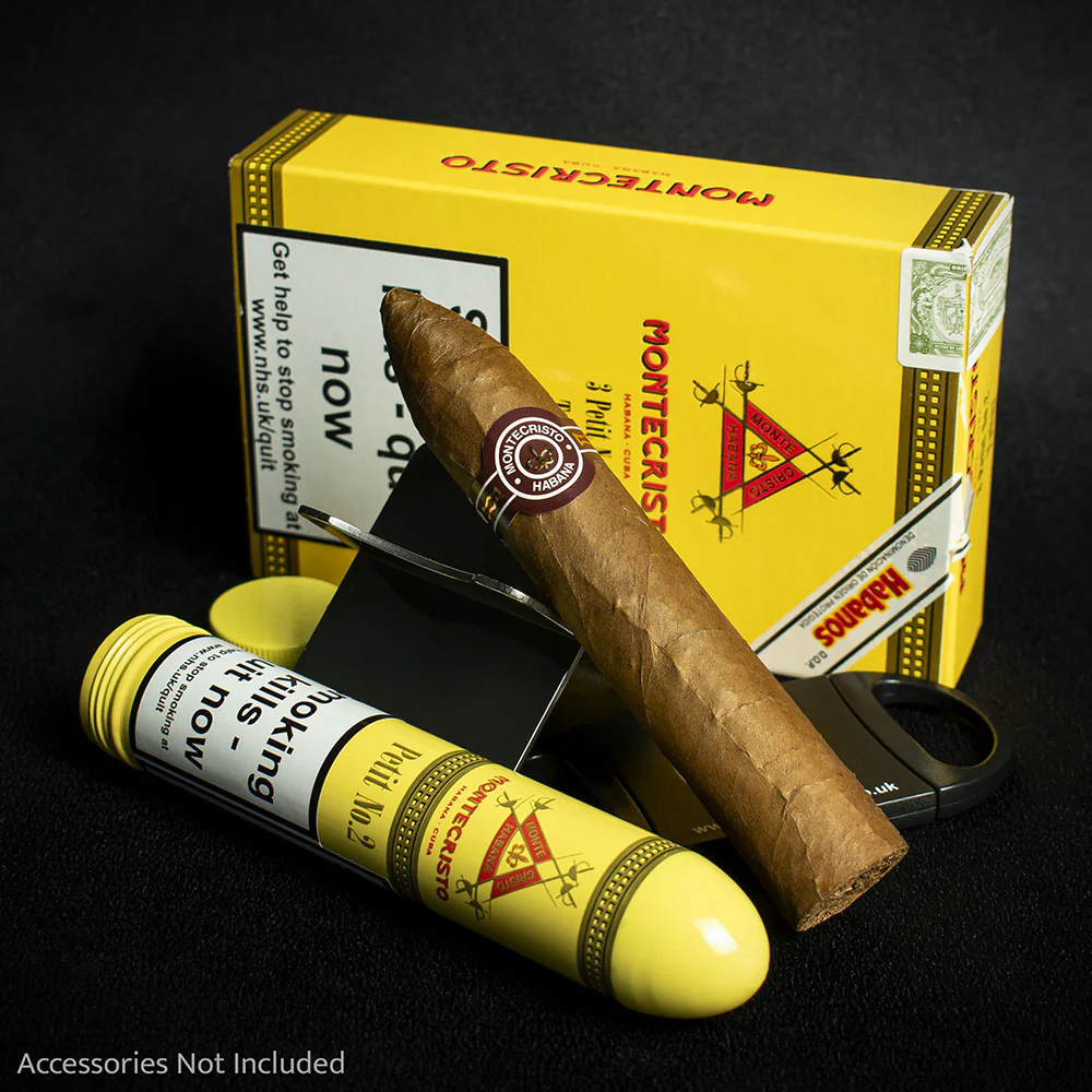 Montecristo Petit No. 2 Tubos Cuban Cigar - Single - Image 2