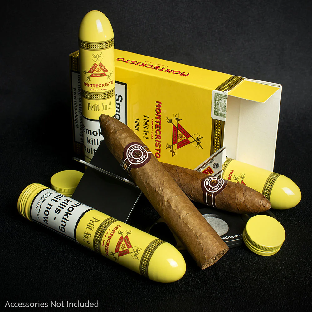 Montecristo Petit No. 2 Tubos Cuban Cigar - Single - Image 3
