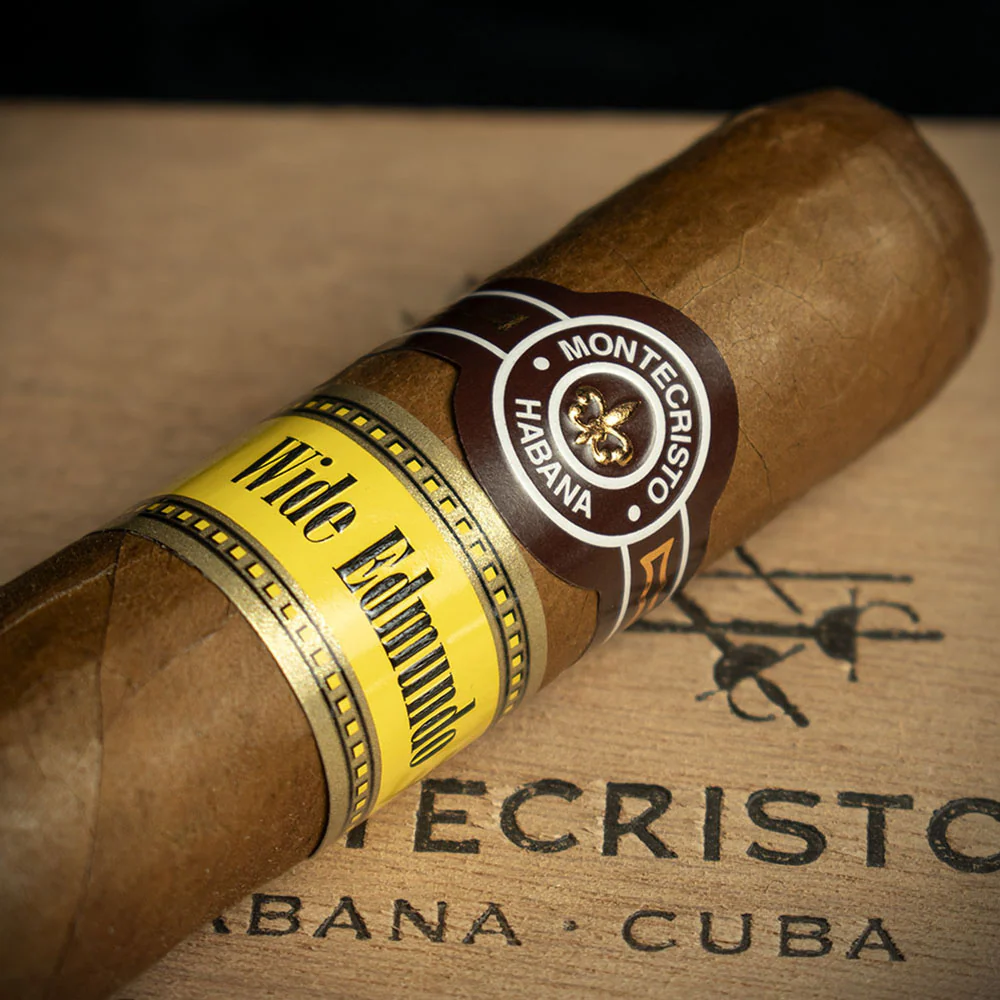 Montecristo Wide Edmundo Cuban Cigar - Box of 10 - Image 3