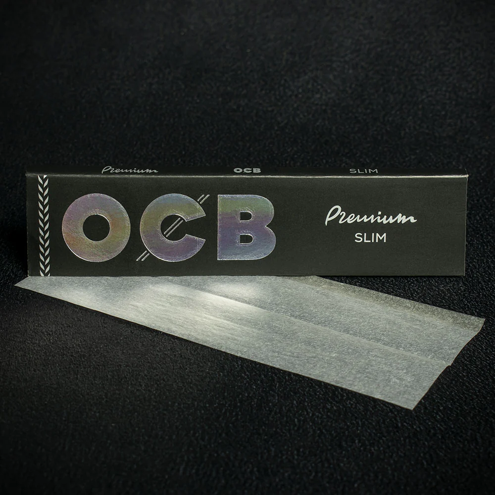 OCB Kingsize Slim Premium Rolling Papers - Single Pack