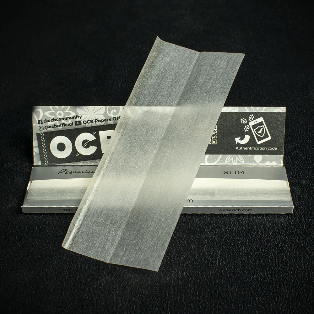 OCB Kingsize Slim Premium Rolling Papers - Single Pack - Image 2
