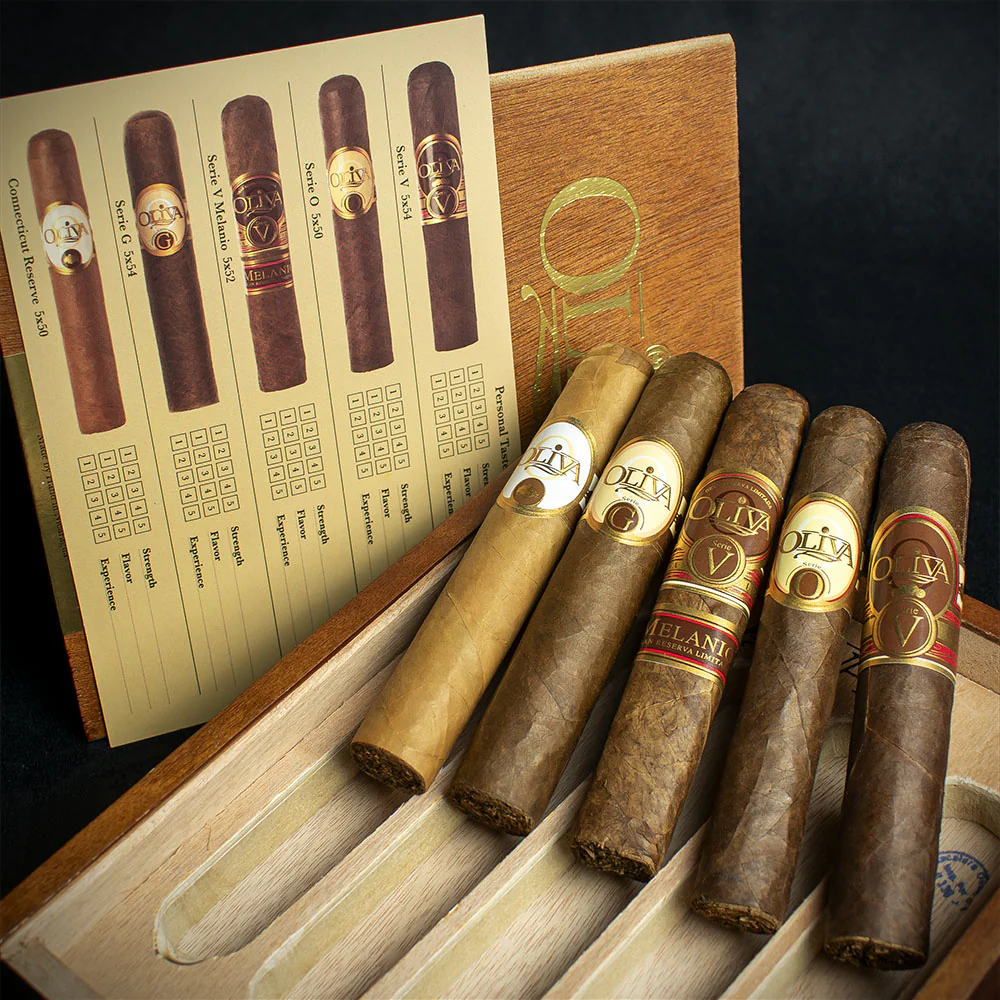 Oliva Nicaraguan Robusto Cigars Sampler - Box of 5 - Image 2