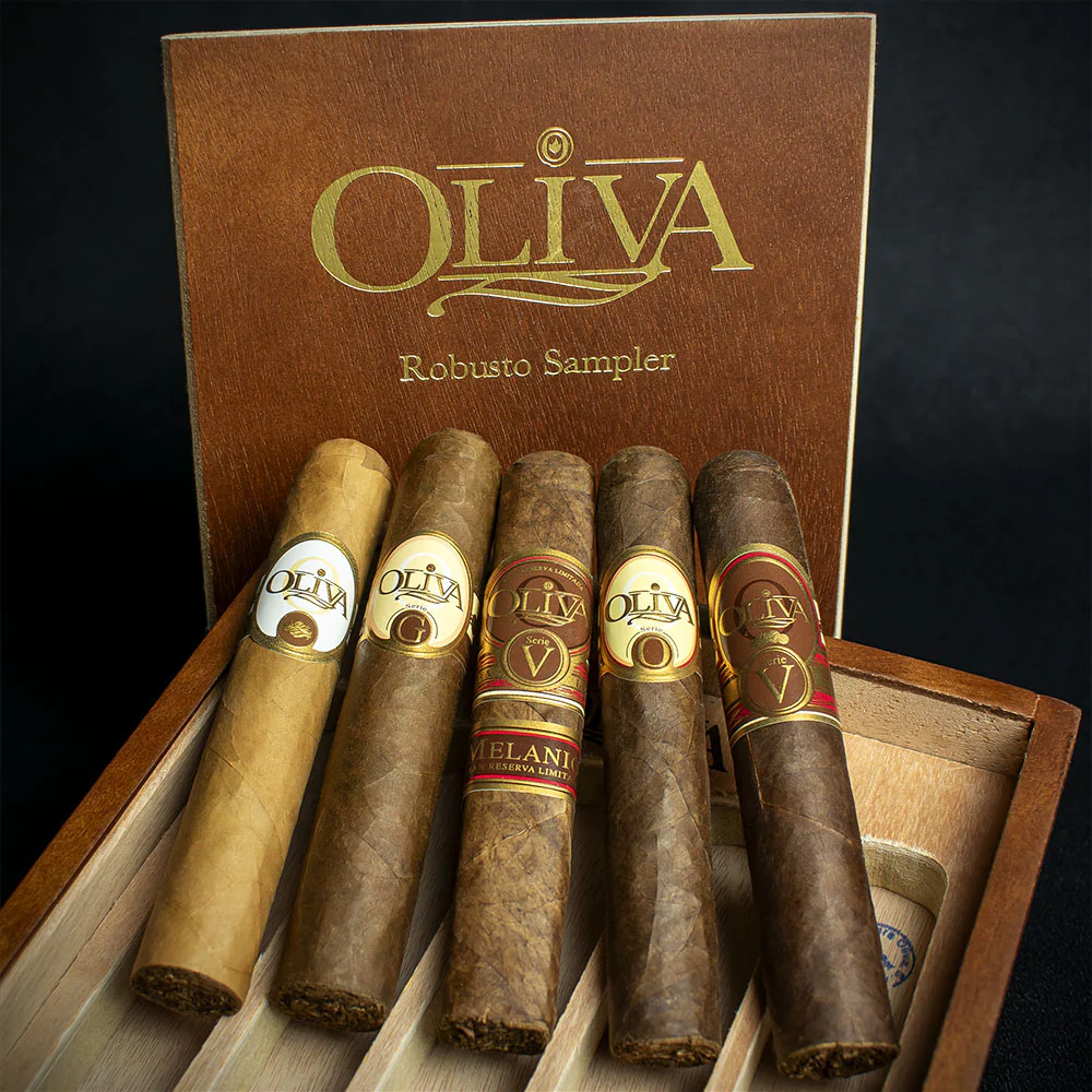 Oliva Nicaraguan Robusto Cigars Sampler - Box of 5 - Image 3
