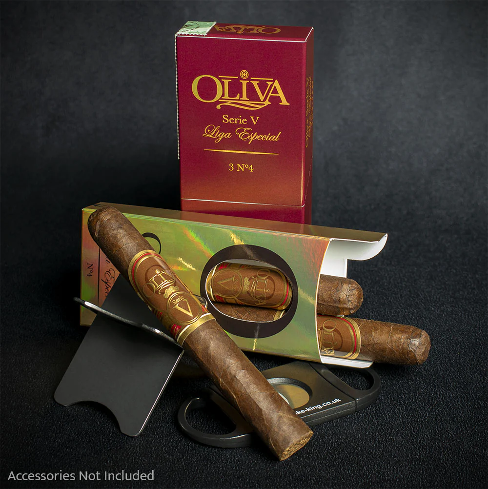Oliva Serie V Liga Especial No. 4 Cigars - Pack of 3 - Image 4