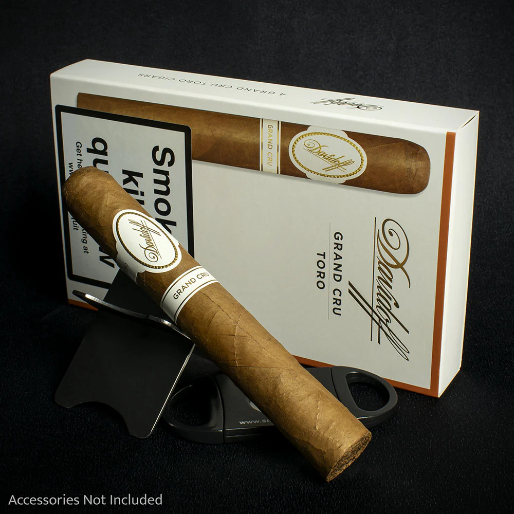 Davidoff Grand Cru Toro Cigars - Pack of 4 - Image 2