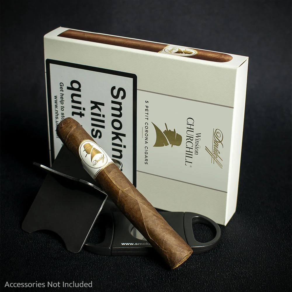 Davidoff Winston Churchill Artist Petit Corona Cigars - Pack of 5 - Image 2