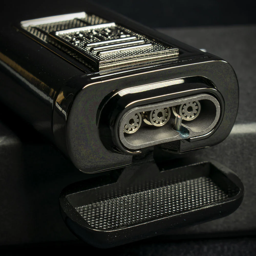 Palio Polaris Triple Flame Cigar Lighter - Black - Image 3