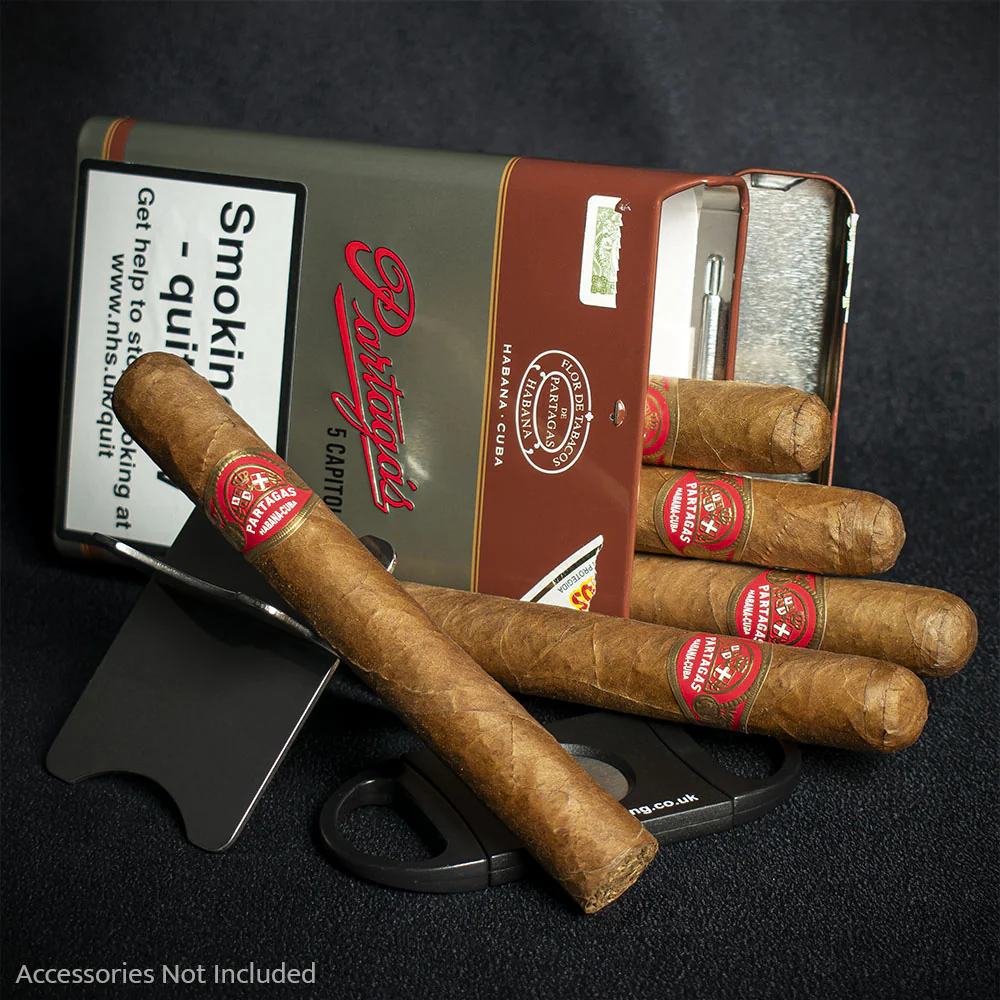 Partagas Capitols Linea Retro Cuban Cigars - Tin of 5 - Image 2
