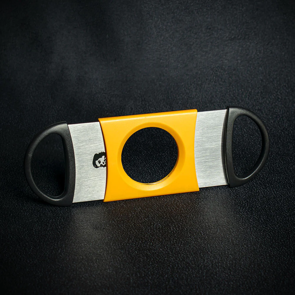 Passatore Yellow & Black Che Double Blade Guillotine Cigar Cutter - Image 2