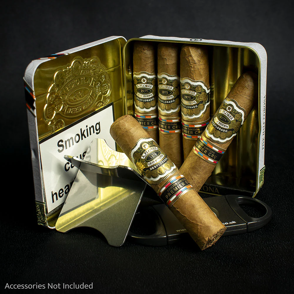 PDR Cigars Gran Reserva Desflorado Half Corona Cigars - Tin of 5