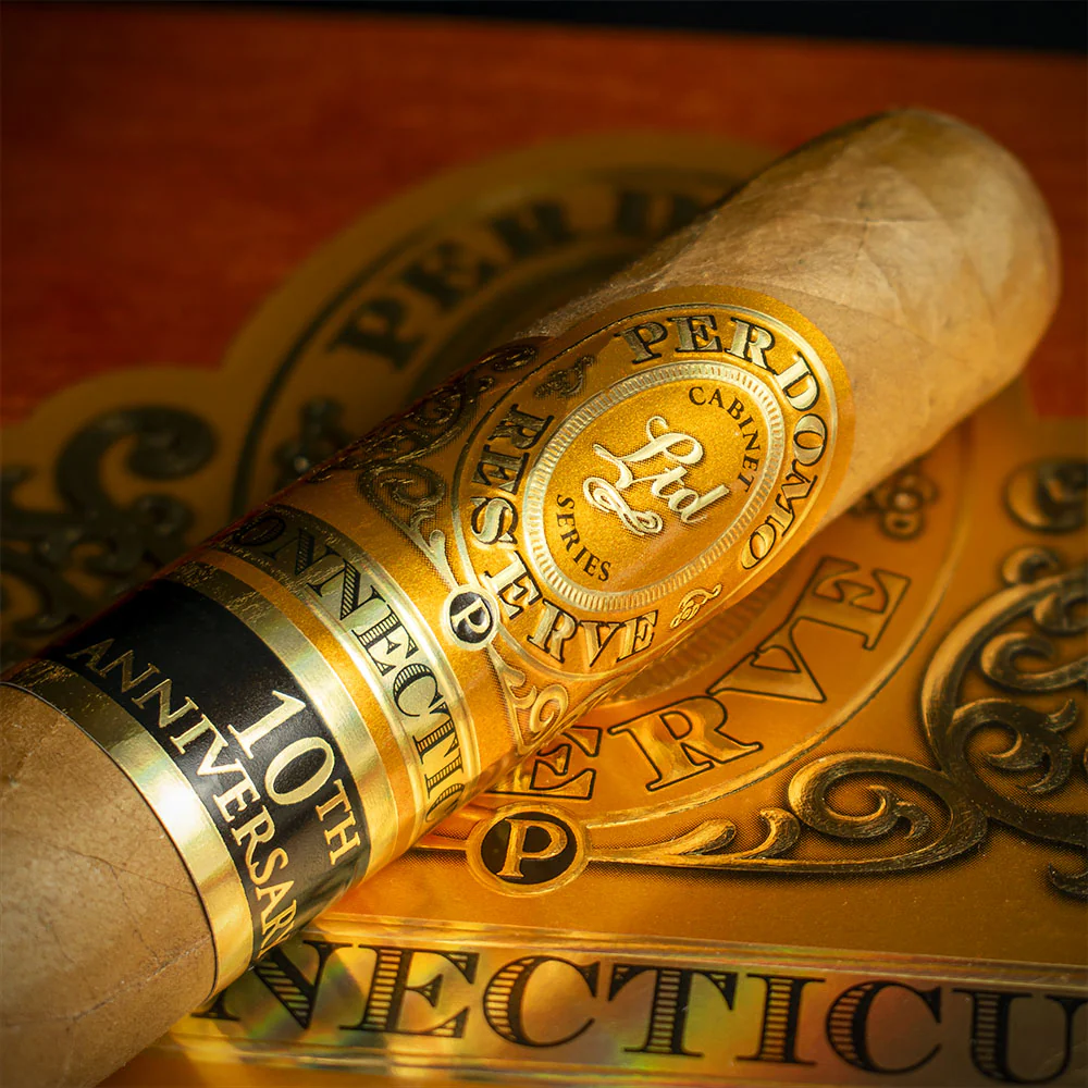 Perdomo 10th Anniversary Connecticut Robusto Cigars - 25 Box - Image 3