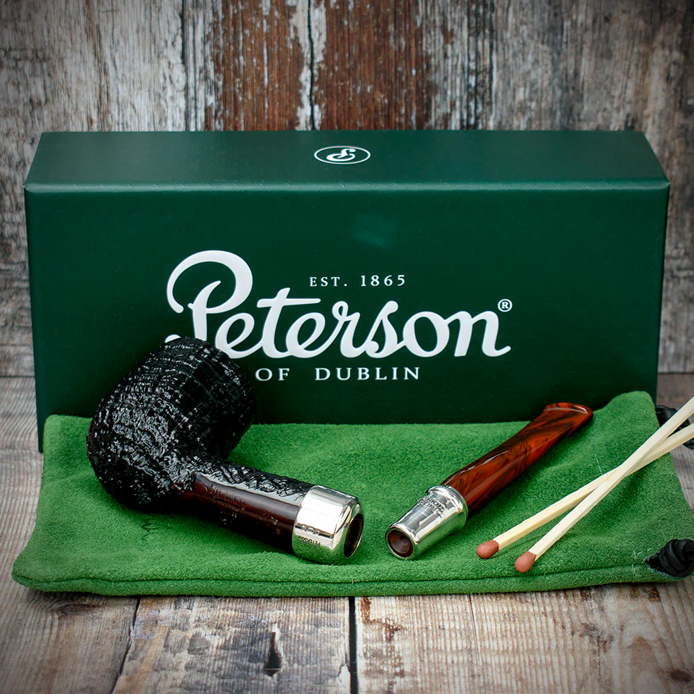 Peterson of Dublin Newgrange Spigot Briar Smoking Pipe - Shape 106 - Image 4