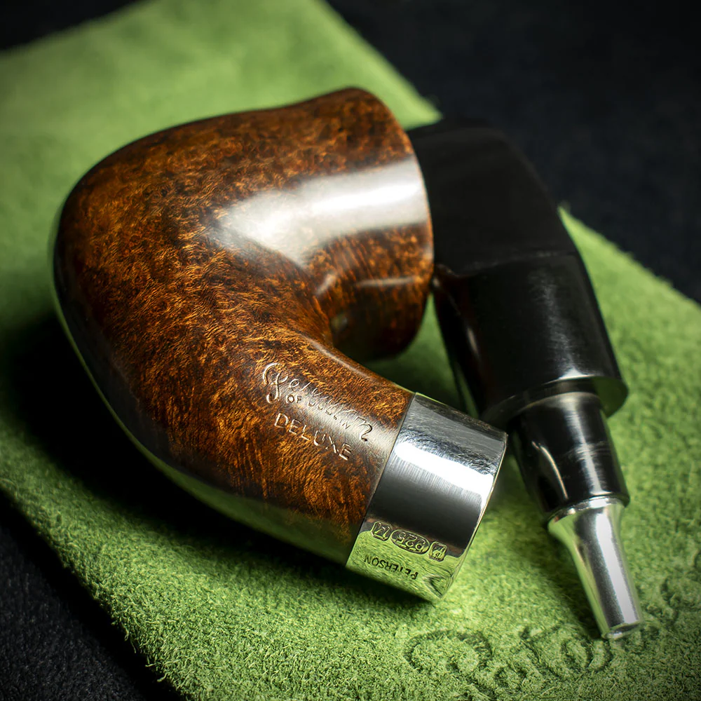 Peterson Of Dublin Deluxe System Dark Briar Smoking Pipe - Shape 5s - Image 4