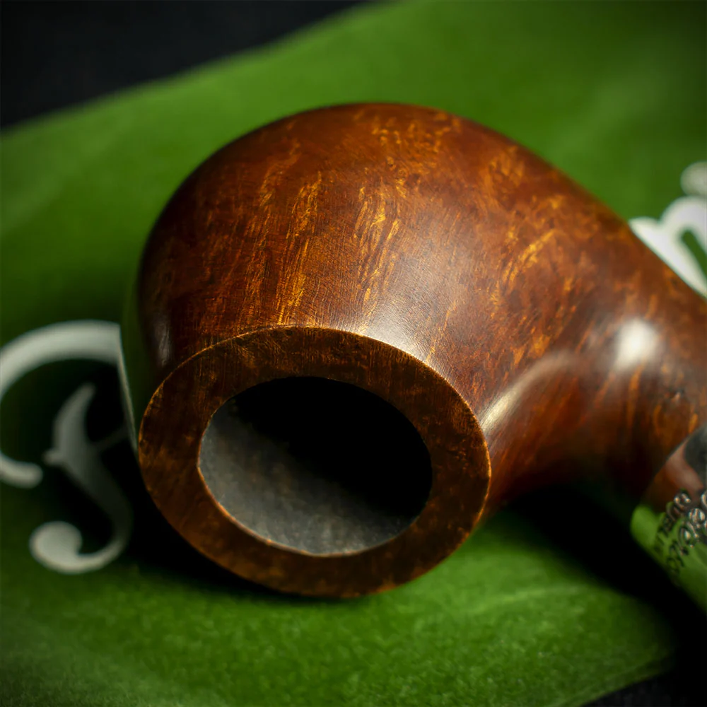 Peterson of Dublin Kildare Silver Mounted Briar Pipe - Shape No.03 9mm Filter - Image 5