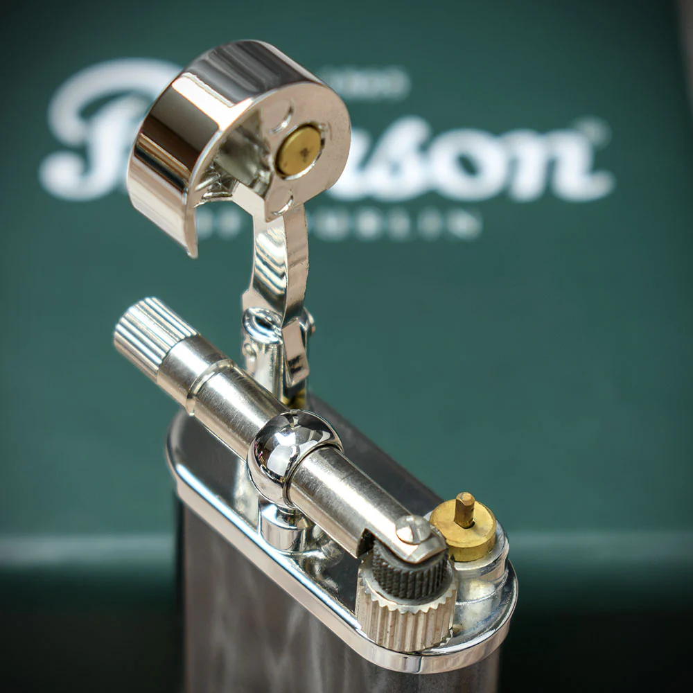 Peterson of Dublin Pipe Lighter - Marble Grey - Image 4