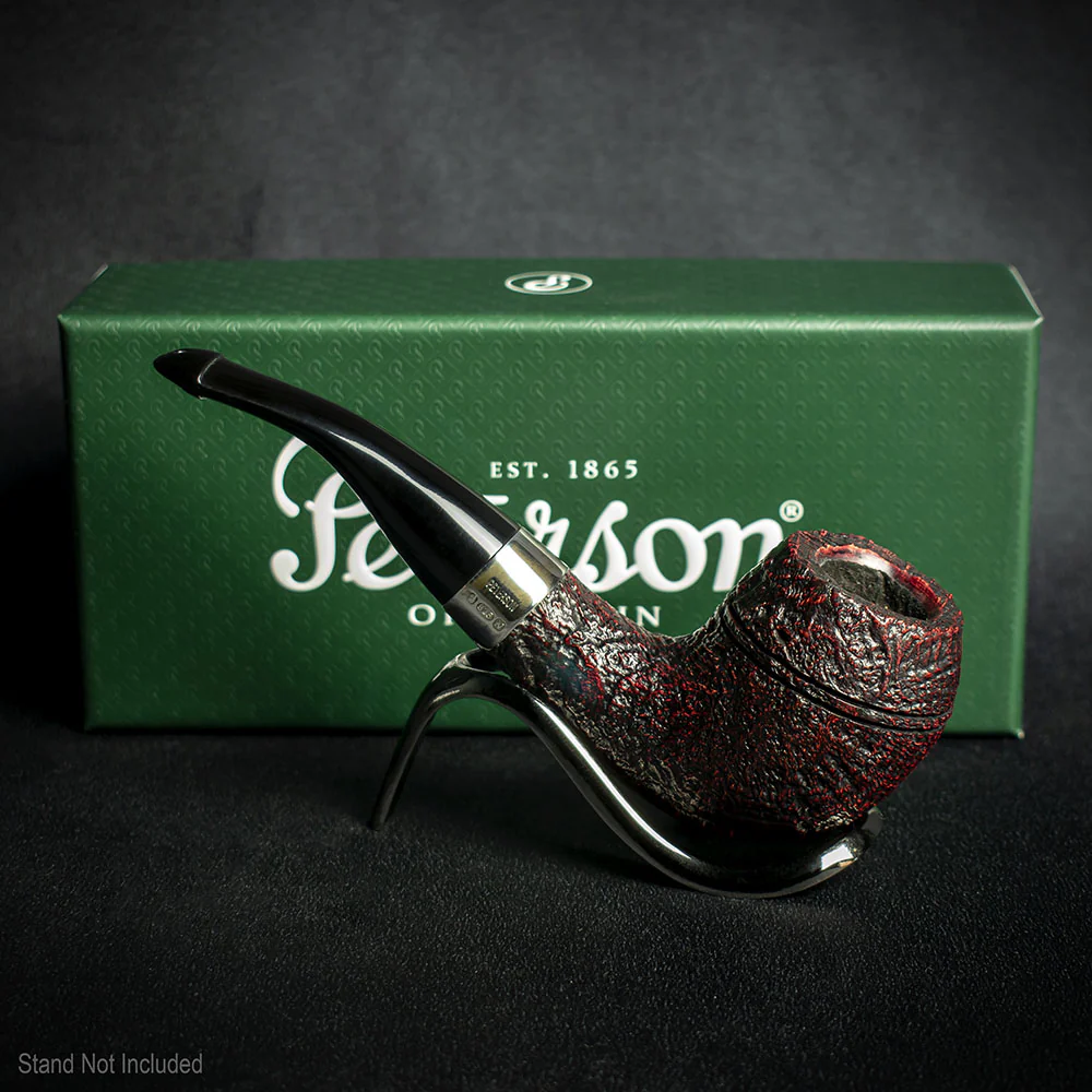 Peterson of Dublin Sherlock Holmes Deerstalker Red Sandblast Briar Pipe - Image 3