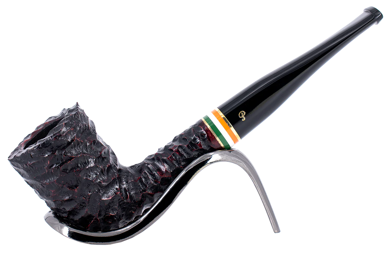 Peterson of Dublin St. Patrick's Day 2026 Rusticated Briar Pipe - Shape 120