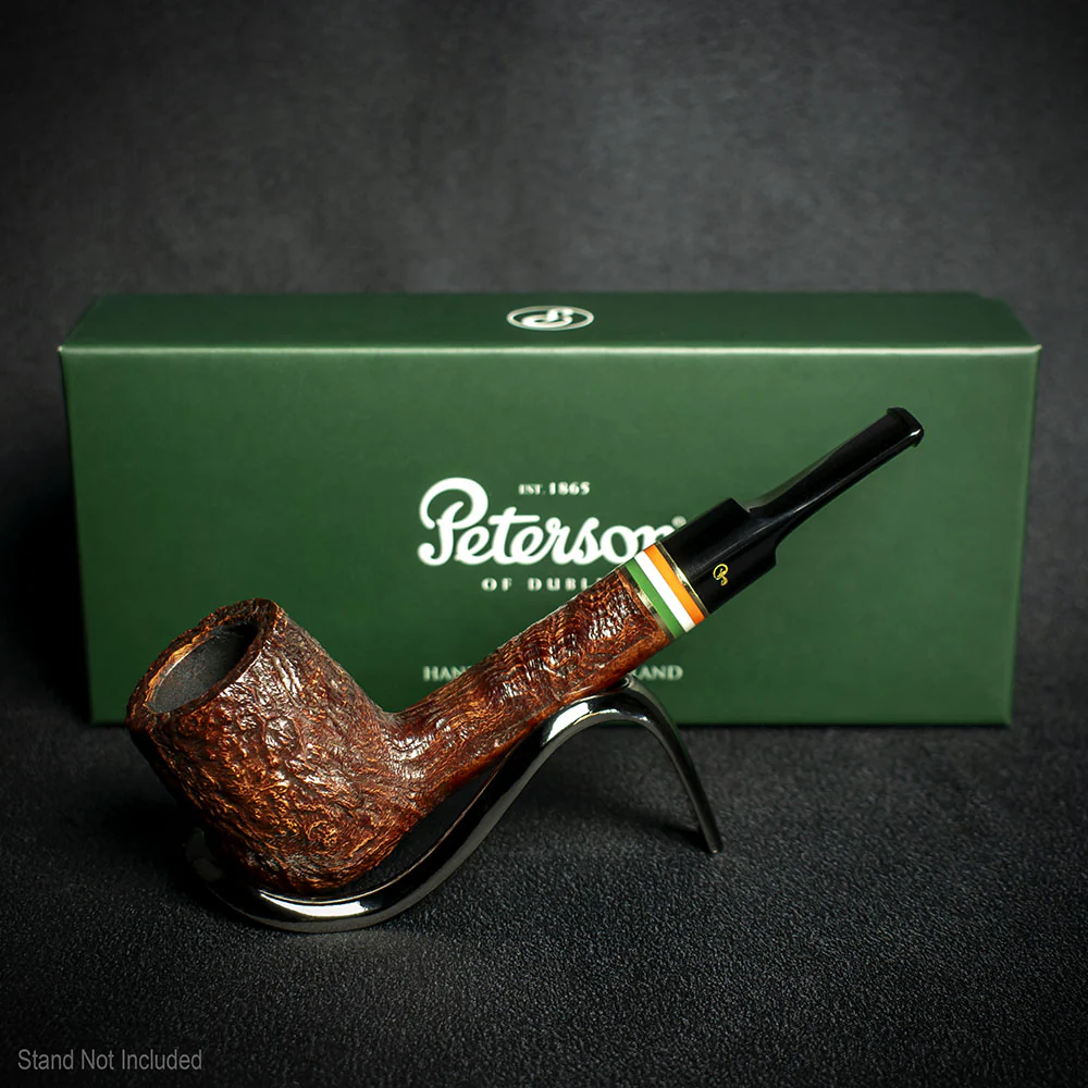 Peterson of Dublin St. Patrick's Day 2026 Sandblast Briar Pipe - Shape 53 - Image 2