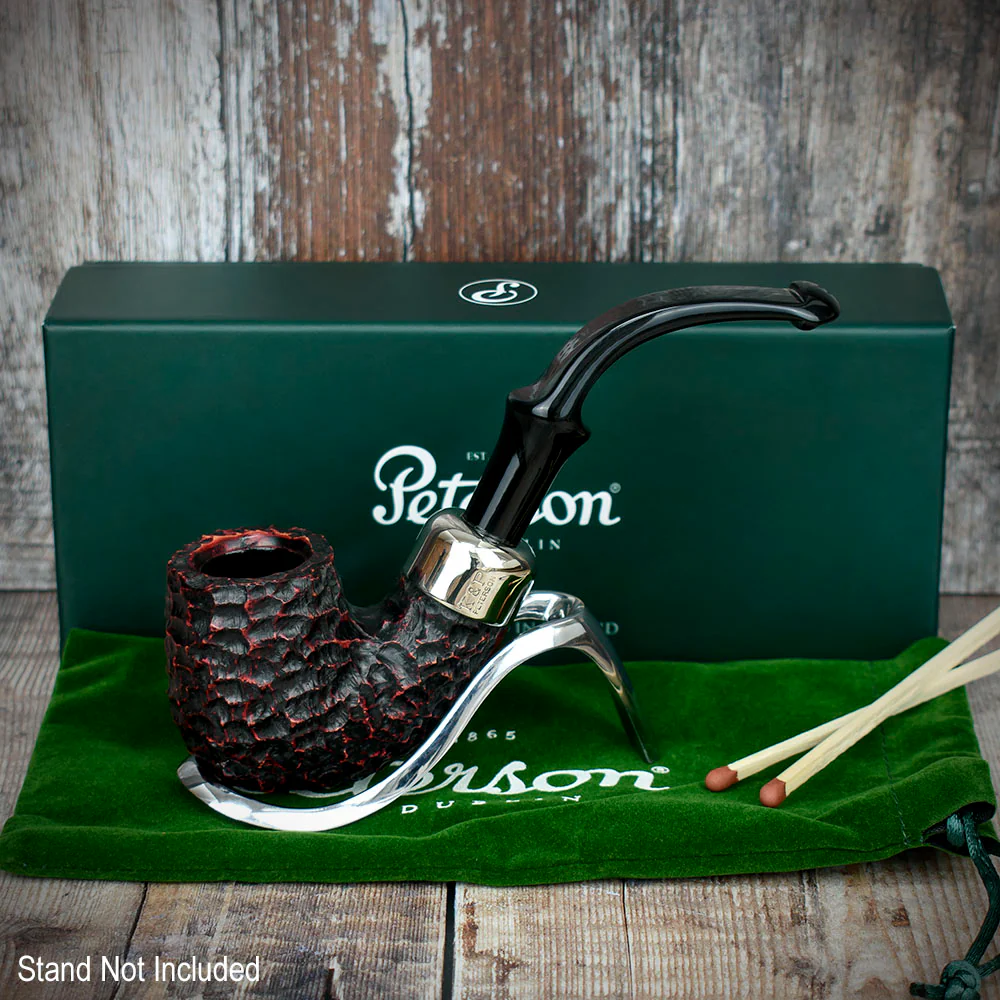 Peterson of Dublin System Rustic Briar Smoking Pipe - Shape No.312 - Image 2