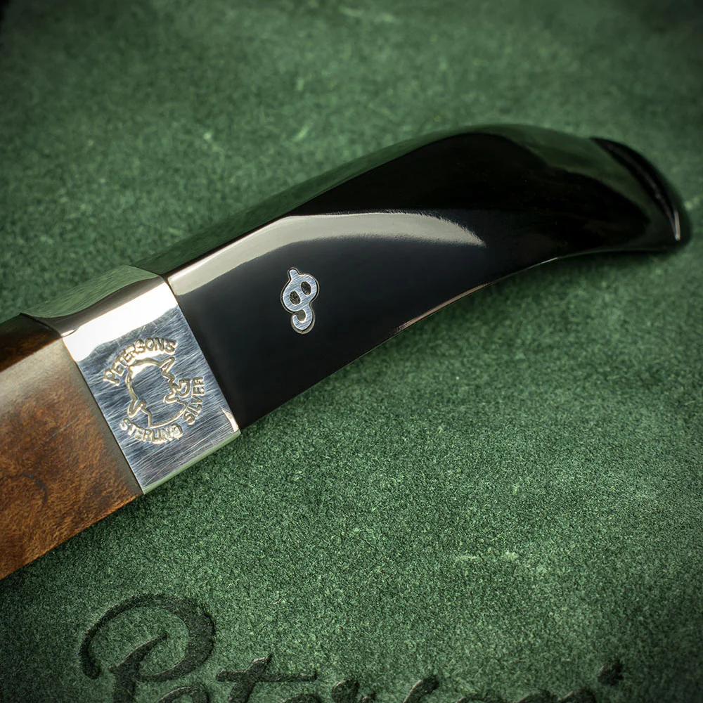 Peterson of Dublin Sherlock Holmes Briar Smoking Pipe - Dark Series Hansom - Image 6