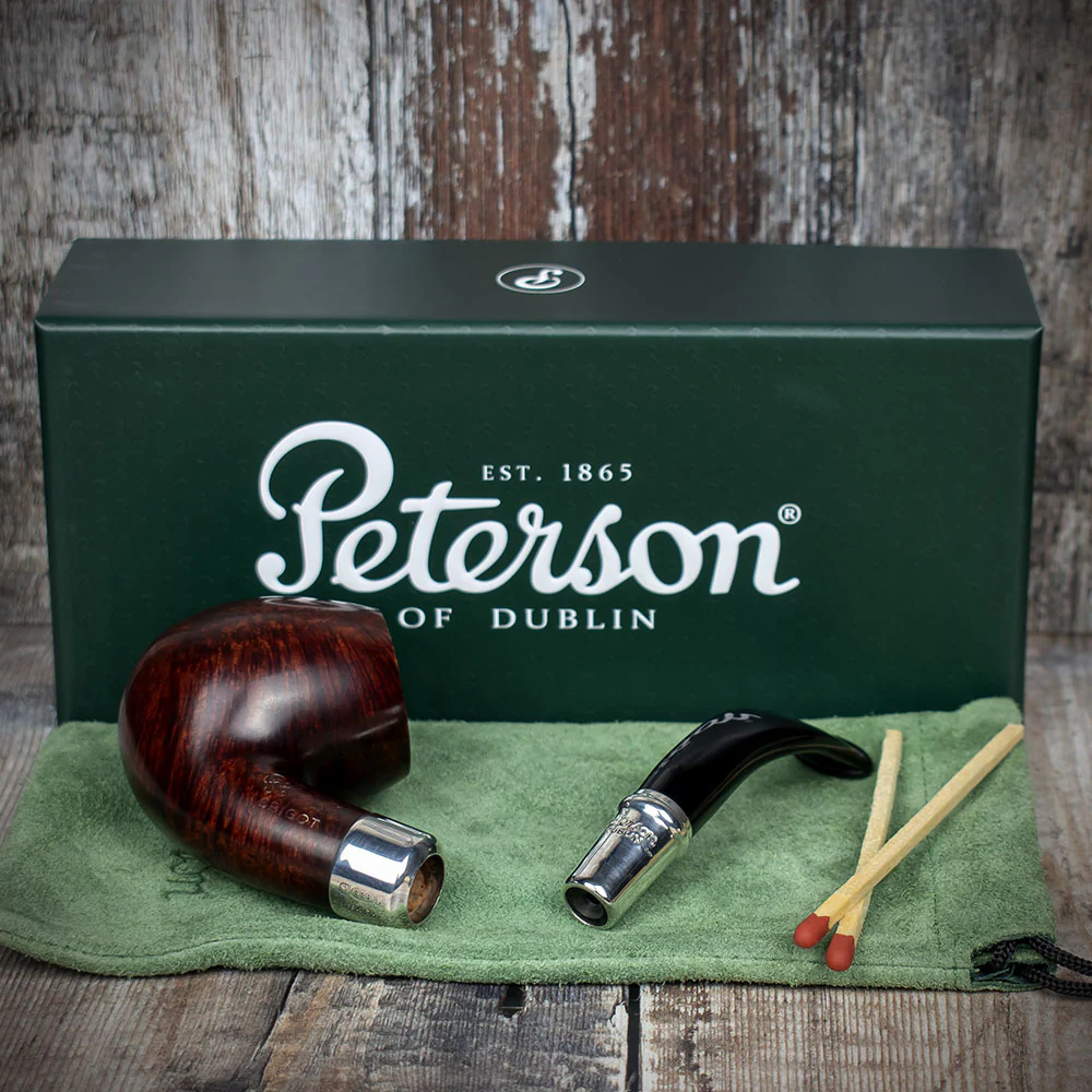 Peterson Walnut Spigot Briar Pipe - 68 - Image 3