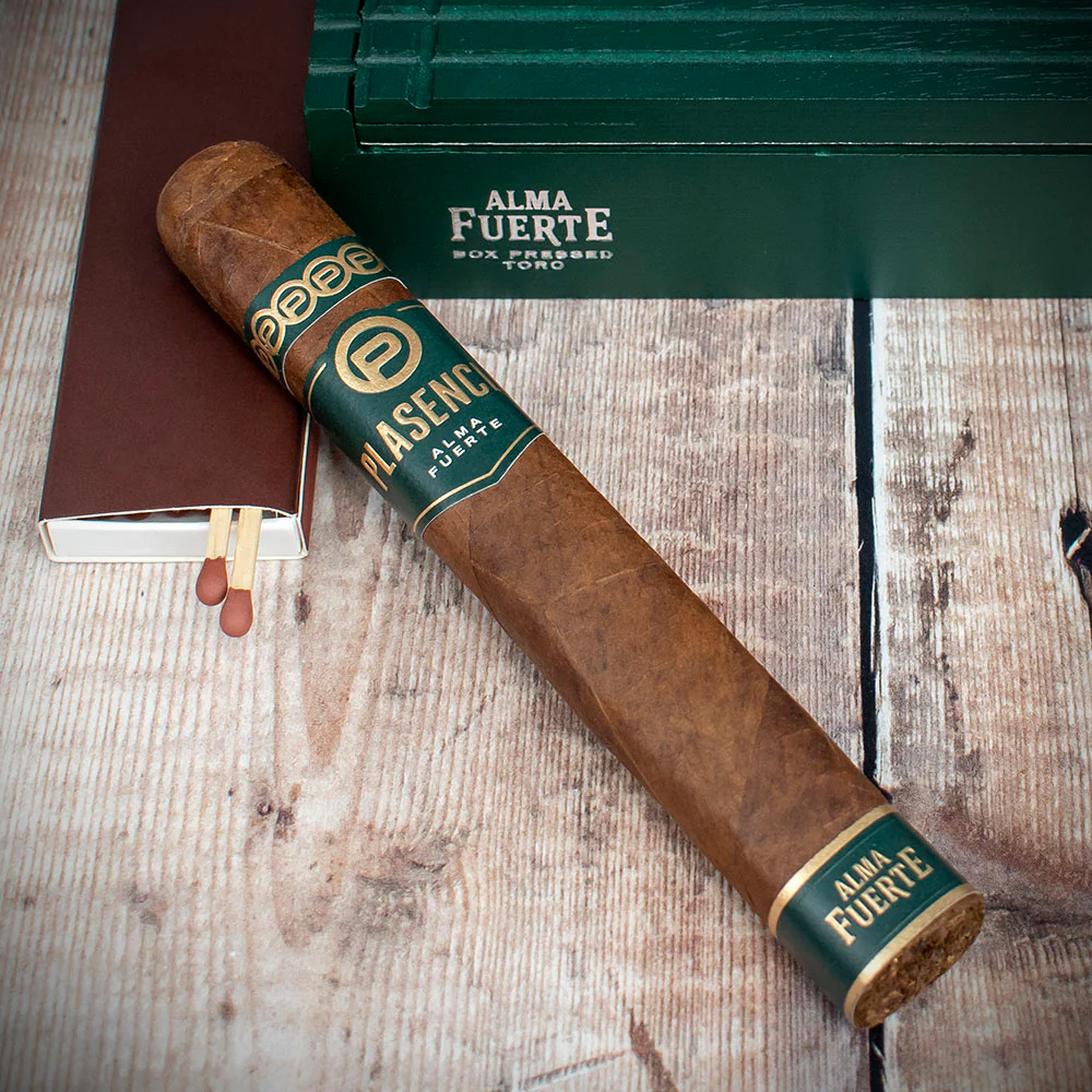 Plasencia Alma Fuerte Colorado Claro - Eduardo (Toro) - Box of 10 Cigars - Image 2
