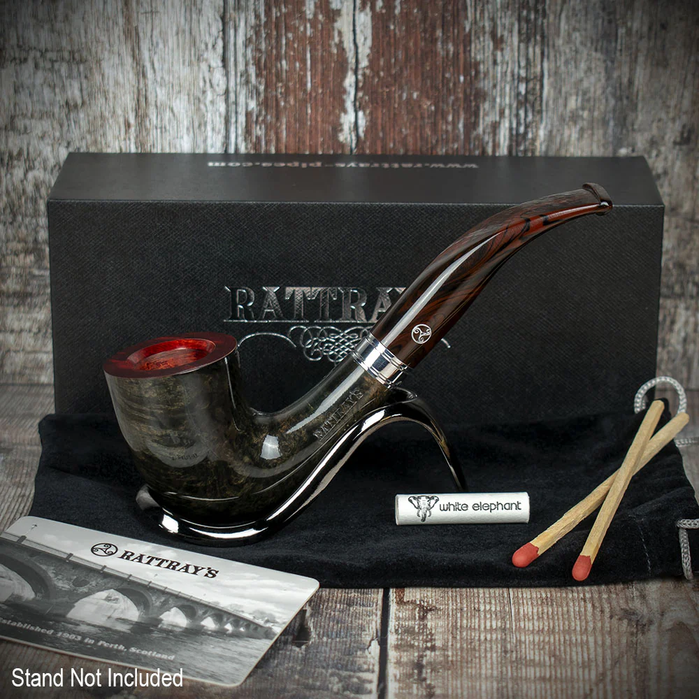 Rattray's Alba Briar Smoking Pipe - Shape No 48 - Image 2