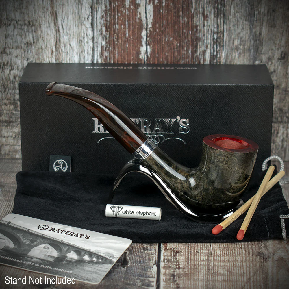 Rattray's Alba Briar Smoking Pipe - Shape No 48 - Image 3