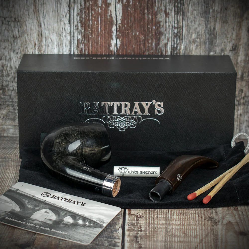 Rattray's Alba Briar Smoking Pipe - Shape No 69 - Image 4