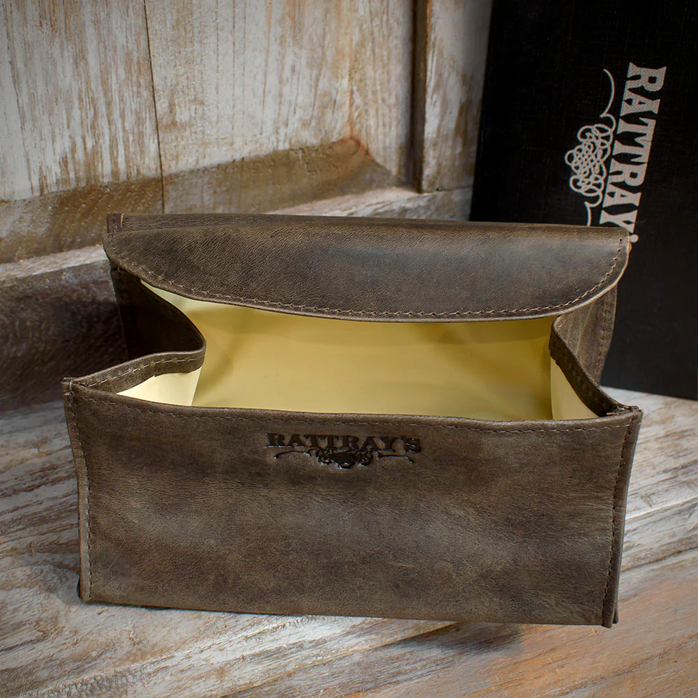 Rattray's Peat Leather Pipe Tobacco Pouch - Large Stand Up 3 - Image 4
