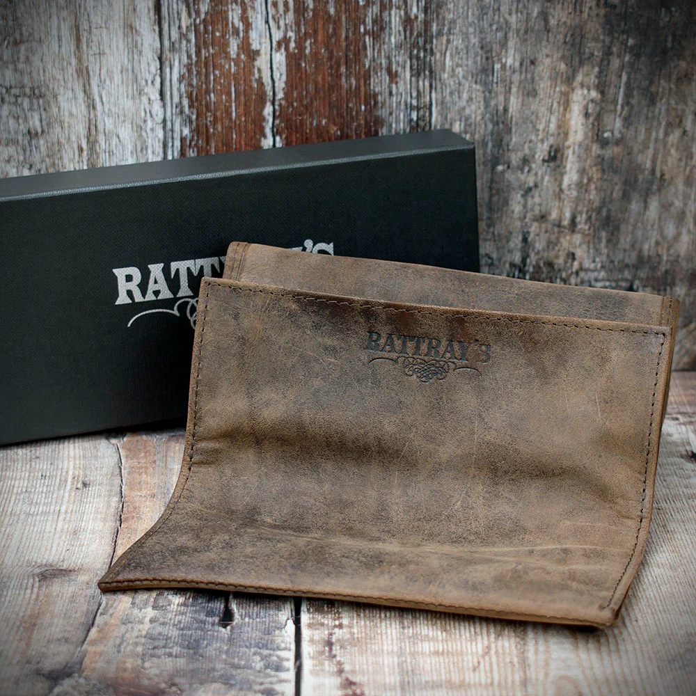 Rattray's Peat Leather Pipe Tobacco Pouch - Large Roll Up 1 - Image 2