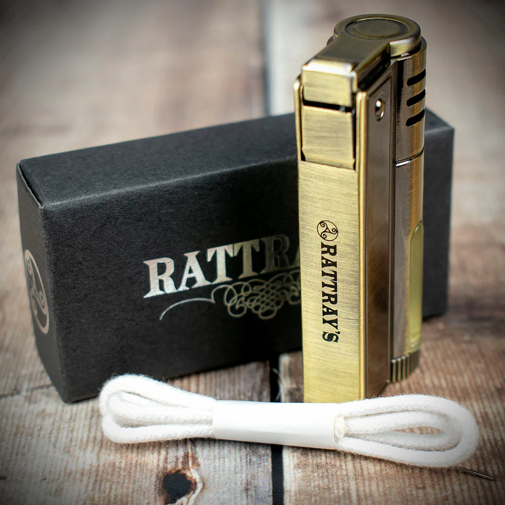 Rattray's Steam Punk Petrol Lighter - Brass Finish - Image 2