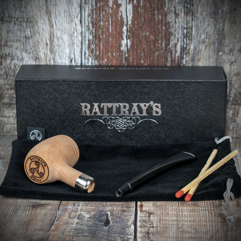 Rattray's Slainte Briar Smoking Pipe - Natural - Image 4