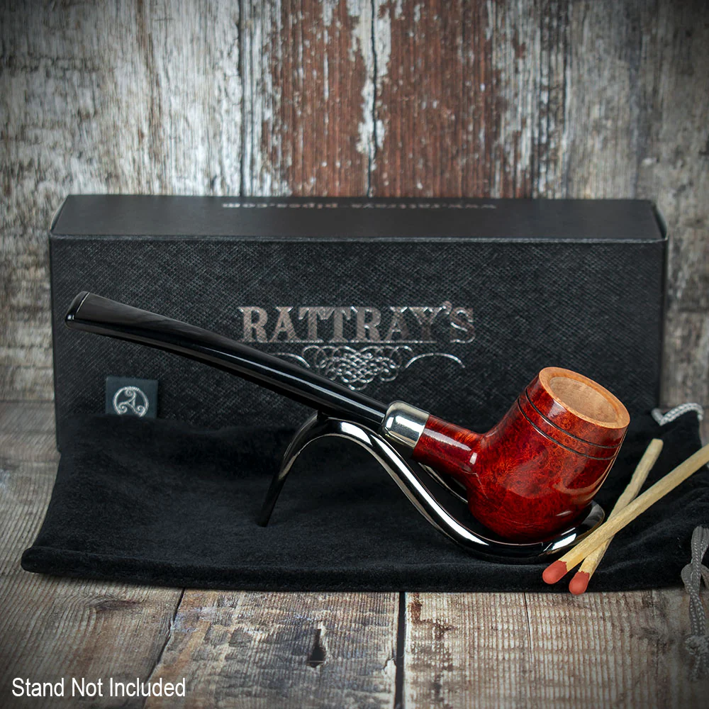 Rattray's Slainte Briar Smoking Pipe - Terracota - Image 3