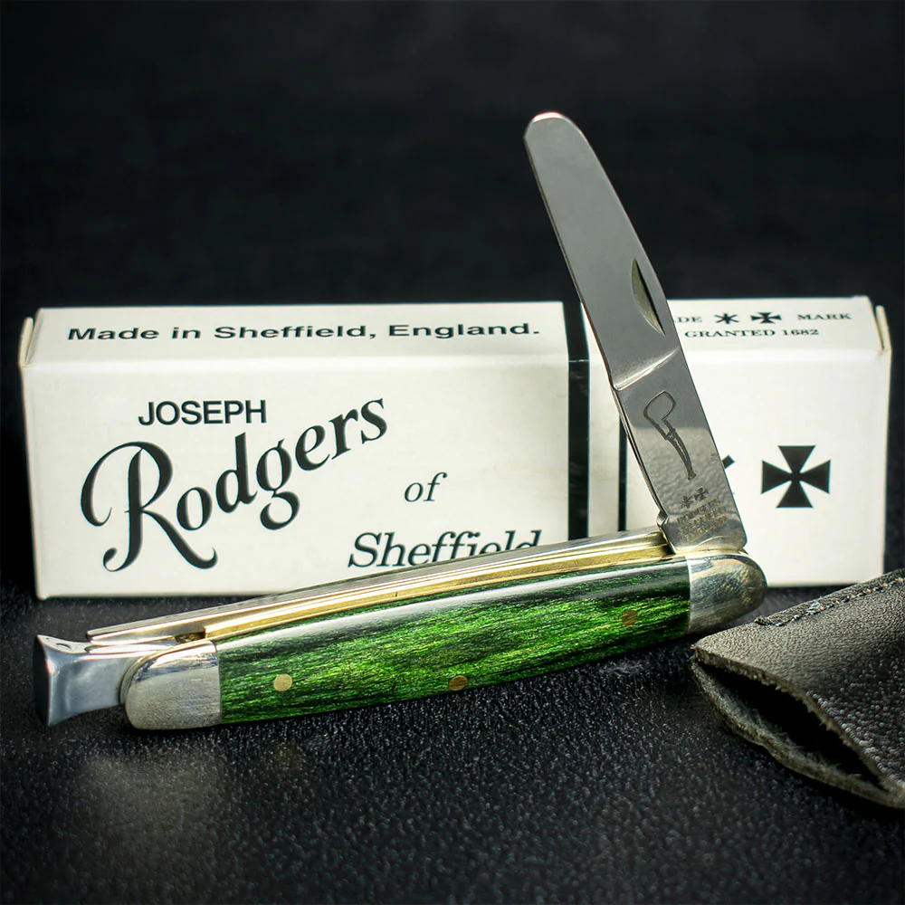 Rodgers Classic Pipe Smokers Knife - Greenwood