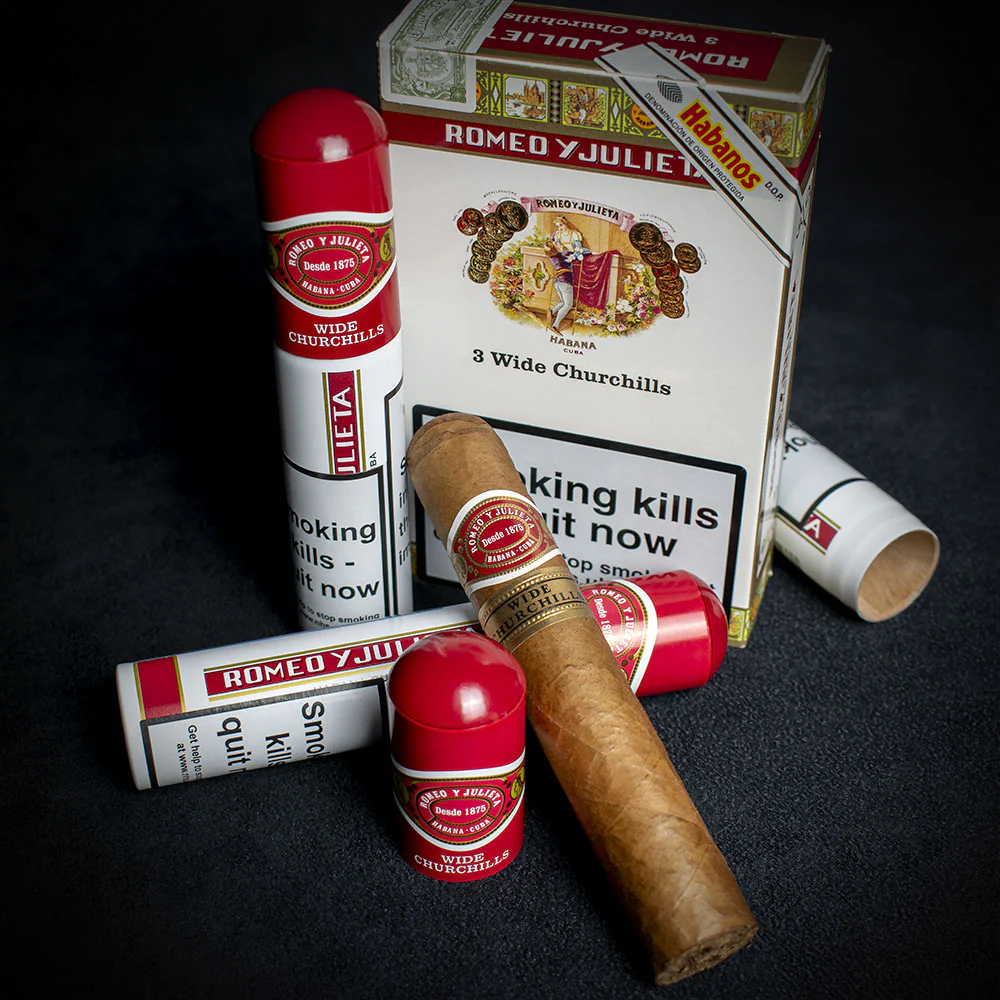 Romeo y Julieta Wide Churchill Tubos Cuban Cigar - Single - Image 3