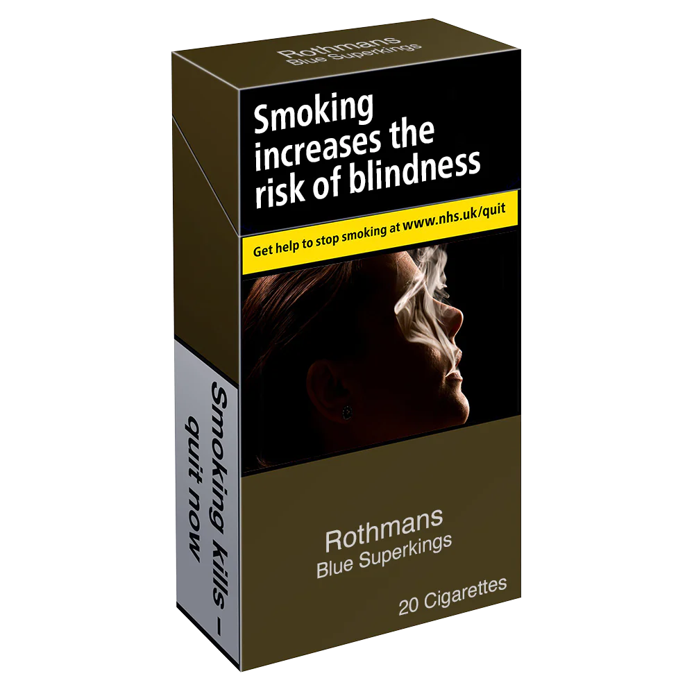 Rothmans Blue Superkings - 20 Cigarettes