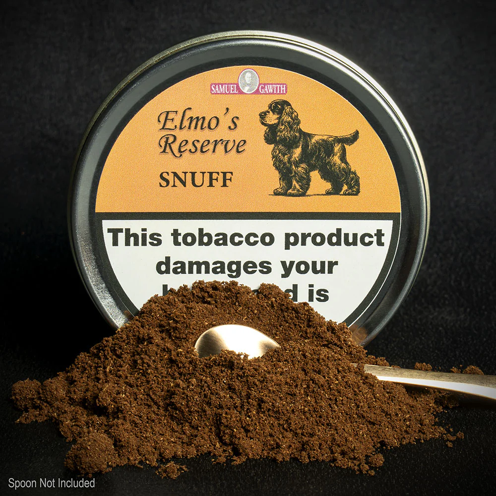 Samuel Gawith Elmo's Reserve (Almond & Vanilla) Snuff - 25g Tin