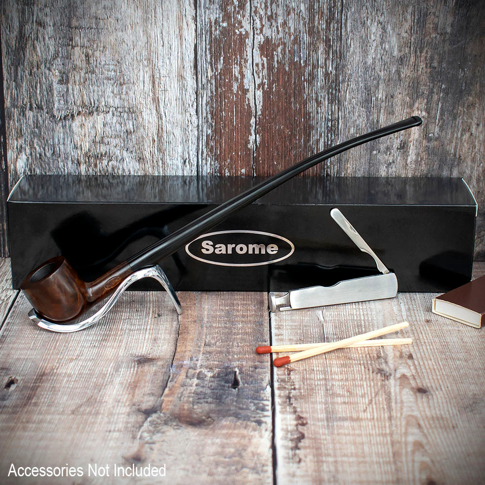 Sarome Churchwarden Briar Pipe - Shape 6101