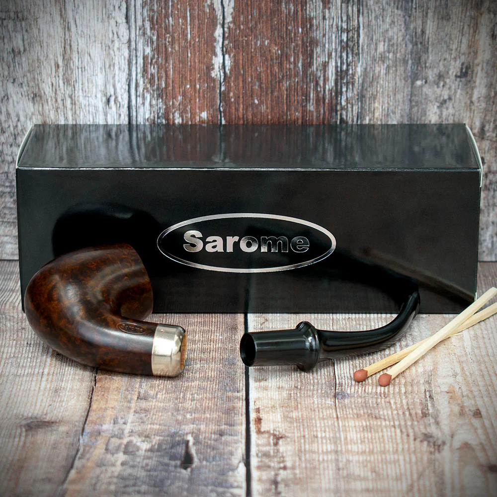 Sarome System Smooth Briar Pipe - Image 4