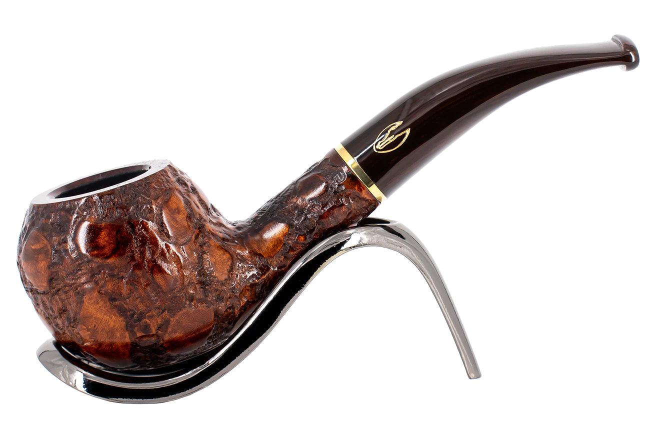 Savinelli Alligator Brown 673 - 6mm Briar Pipe