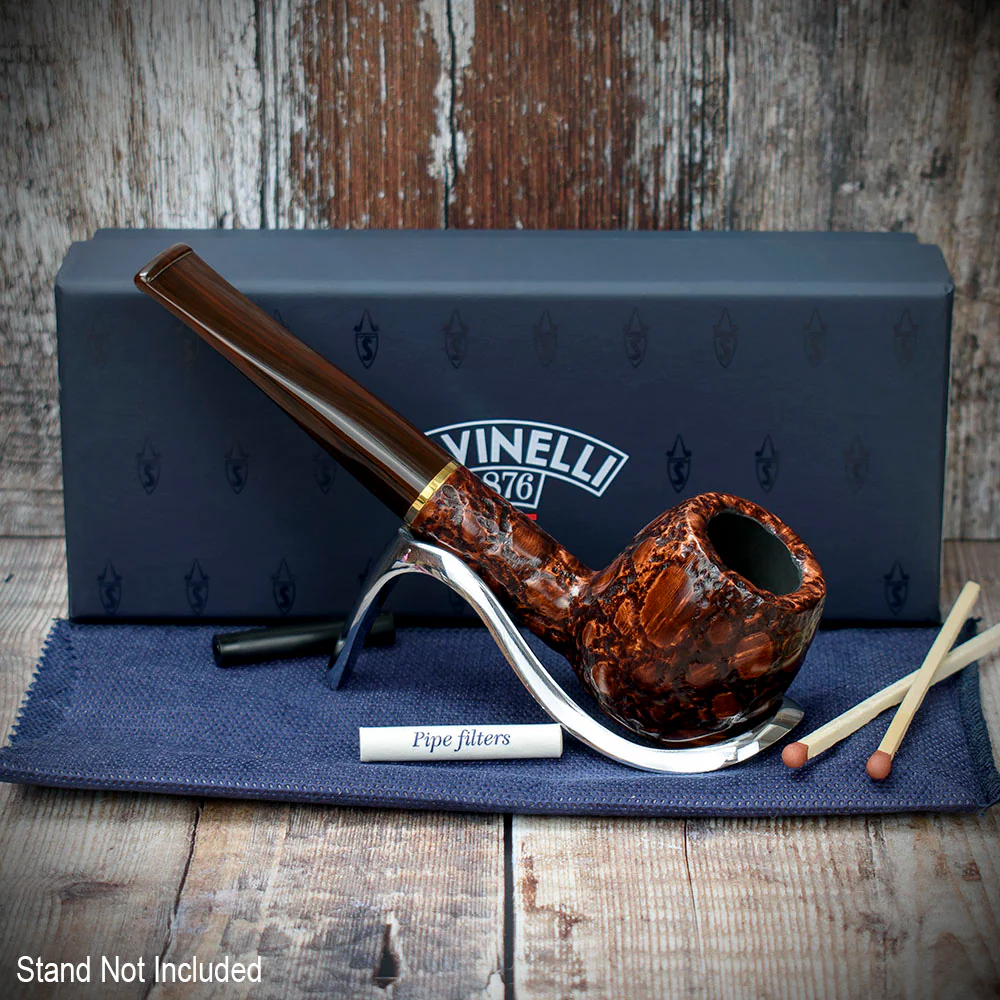 Savinelli Alligator Brown 207 - 6mm Briar Pipe - Image 3