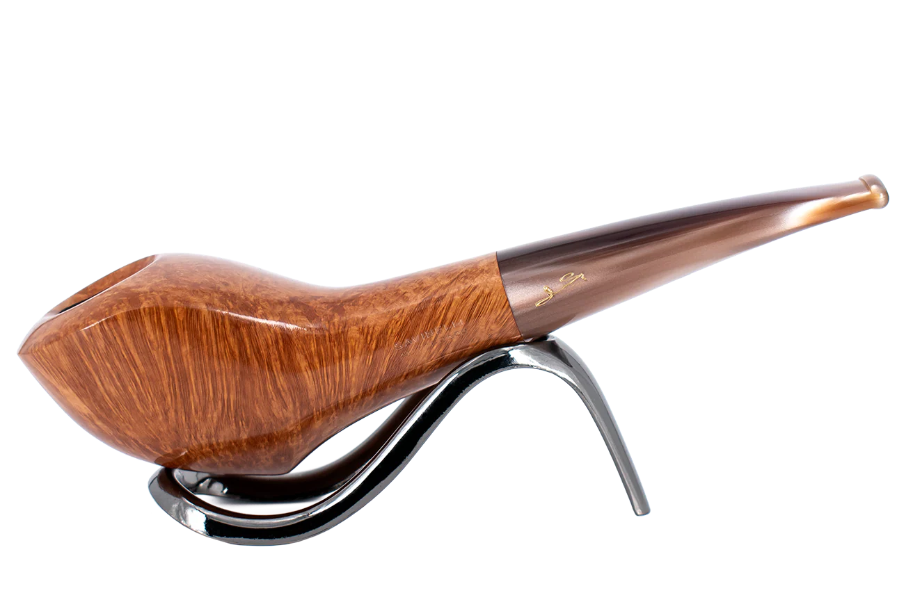 Savinelli Autograph (Limited Edition) 6 Smooth Natural Briar Pipe - 04