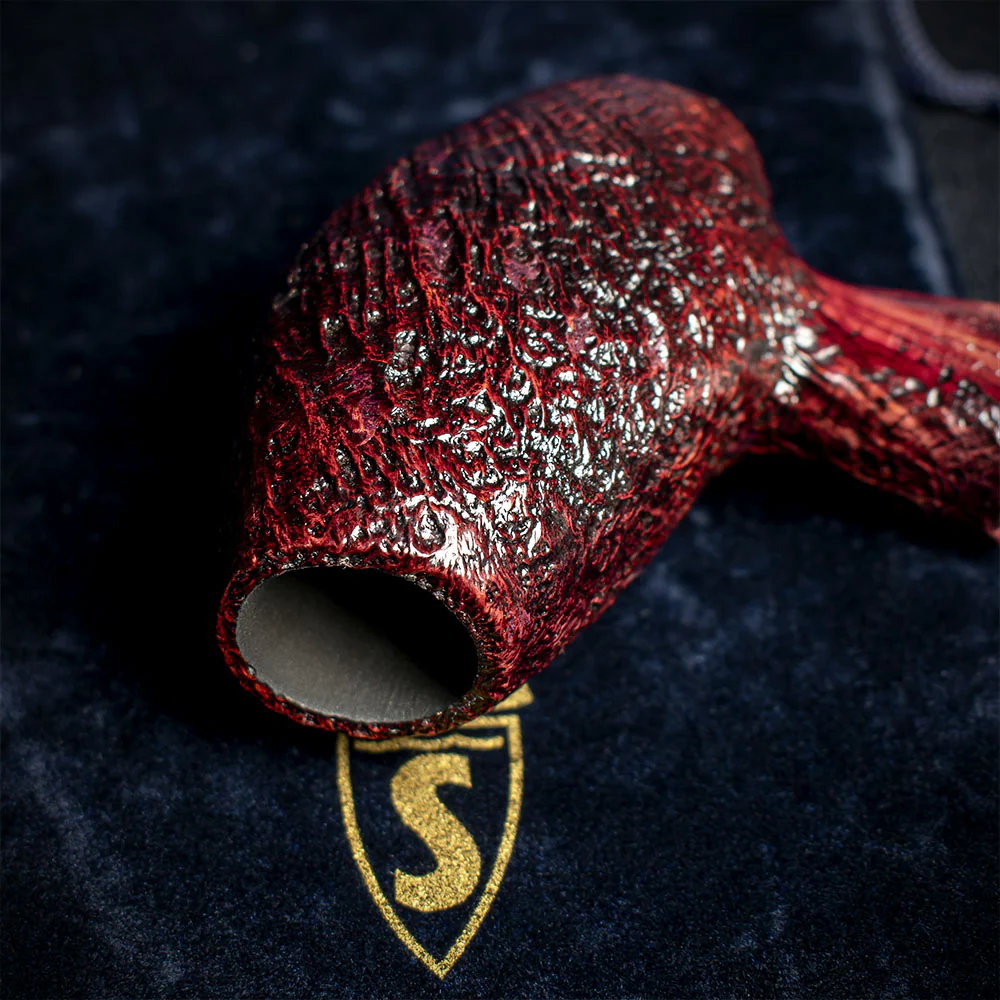 Savinelli Autograph (Limited Edition) Sandblasted Black Briar Pipe - 04 - Image 5